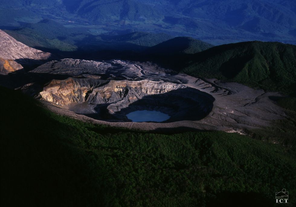 wulkan Poas na Kostaryce 